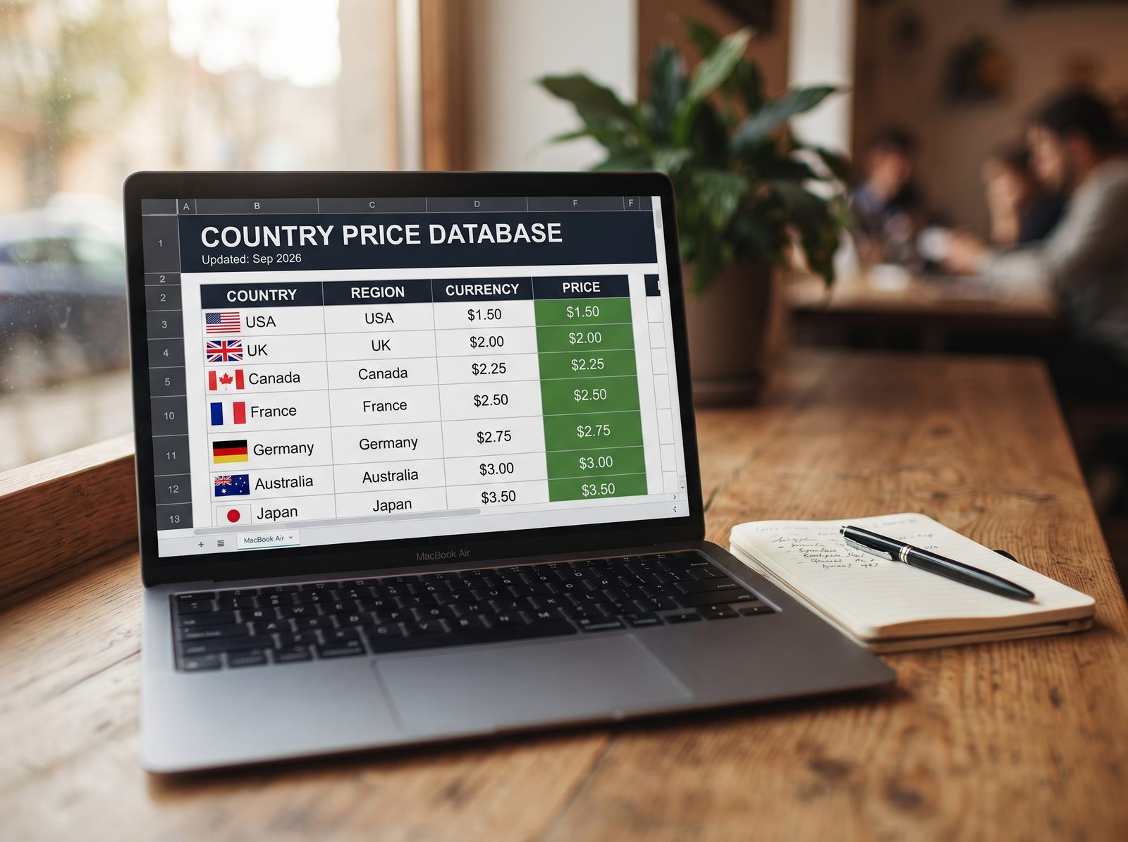 Live VPN Price Database